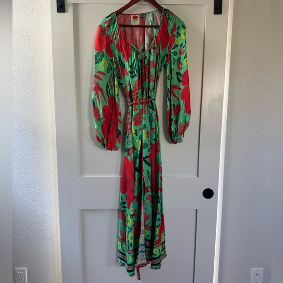 Farm x Anthropologie Poppy Print Maxi Dress - Picture 5 of 12